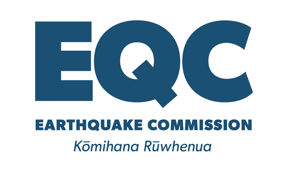 EQC Logo - Blue on white