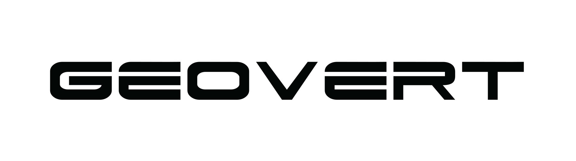 Geovert Black Logo White Background